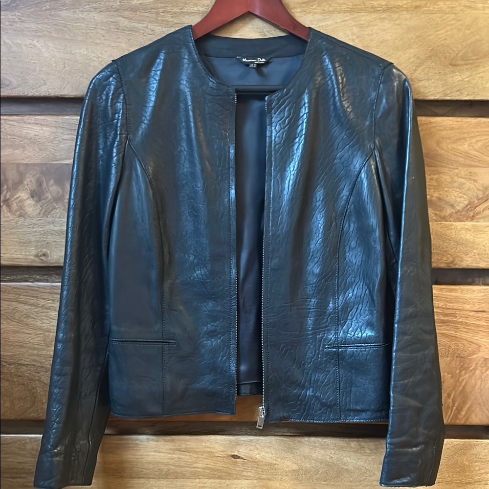 Black Leather Jacket - Picture 5 of 8